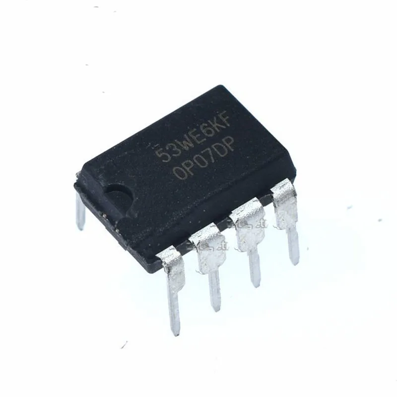 20PCS/lot New Original OP07 OP07DP In-line DIP-8 Operational Amplifier Universal Amplifier
