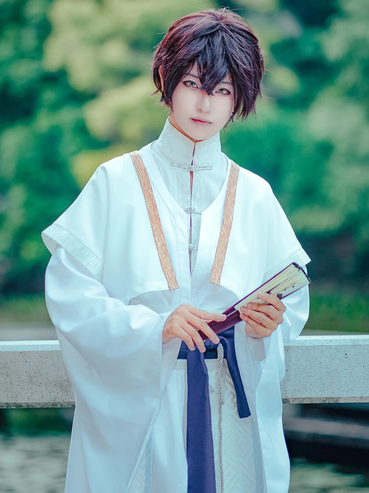 

Moblie Phone Game Bungo Stray Dogs Dazai Osamu Cosplay Costume Chinese Style Hanfu Antiquity Costume Clothes