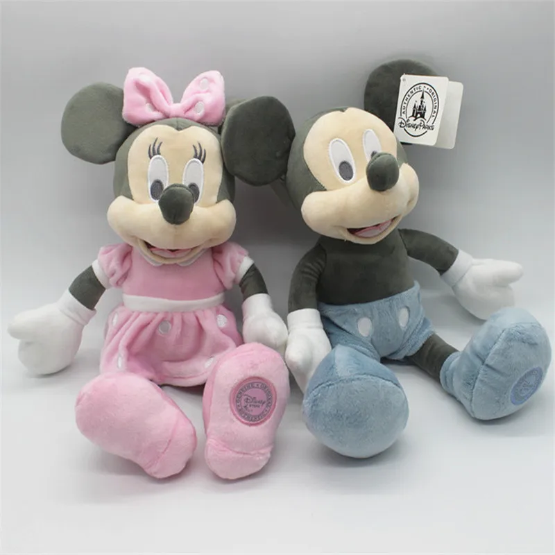 

1piece 35cm Disney mickey mouse minnie mouse plush soft doll,mickey mouse stuffed toys gift for kids boys girls birthday gift