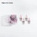 10pcs  ice cream