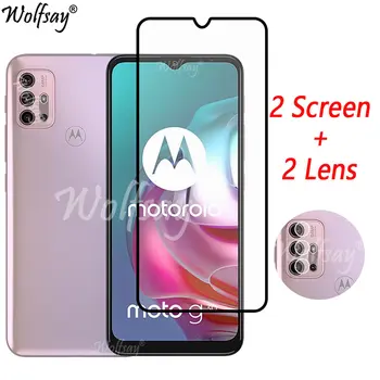 適用於摩托羅拉 Moto G30 的強化玻璃螢幕保護貼,也適用於 Moto G30、G60S、G31、G41、G32、G13、G54、E40、E20 的相機玻璃。 10 最佳銷售 摩托羅拉 G60s - №1