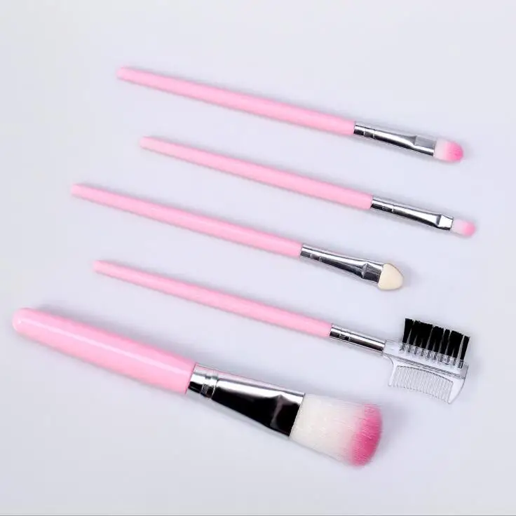 pastel makeup brushes Foundation Powder Blush Eyeshadow Eyebrow Blending Brush Set Tools