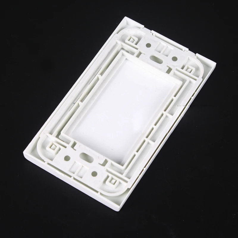 120 Type Wall Switch Panel Socket Whiteboard Cover Blank Panel 120*70mm