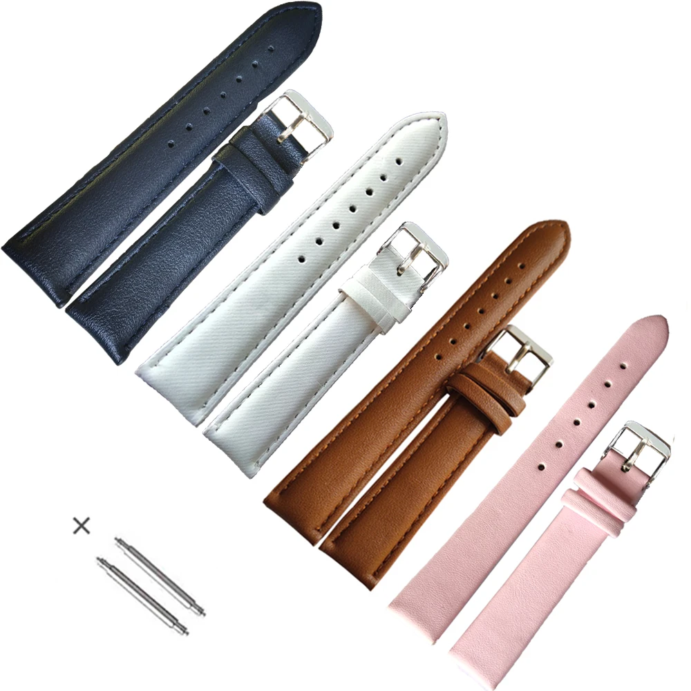 *new style* Watch Strap 18mm 24mm for Wristwatch Handmade Leather Men and Women watch Accessories Band Accessory for watch