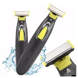 Hot Replaseable Electric Razor USB Rechargeable Men's Shaving Portable Trimmer Shaver Waterproof Washable Beard