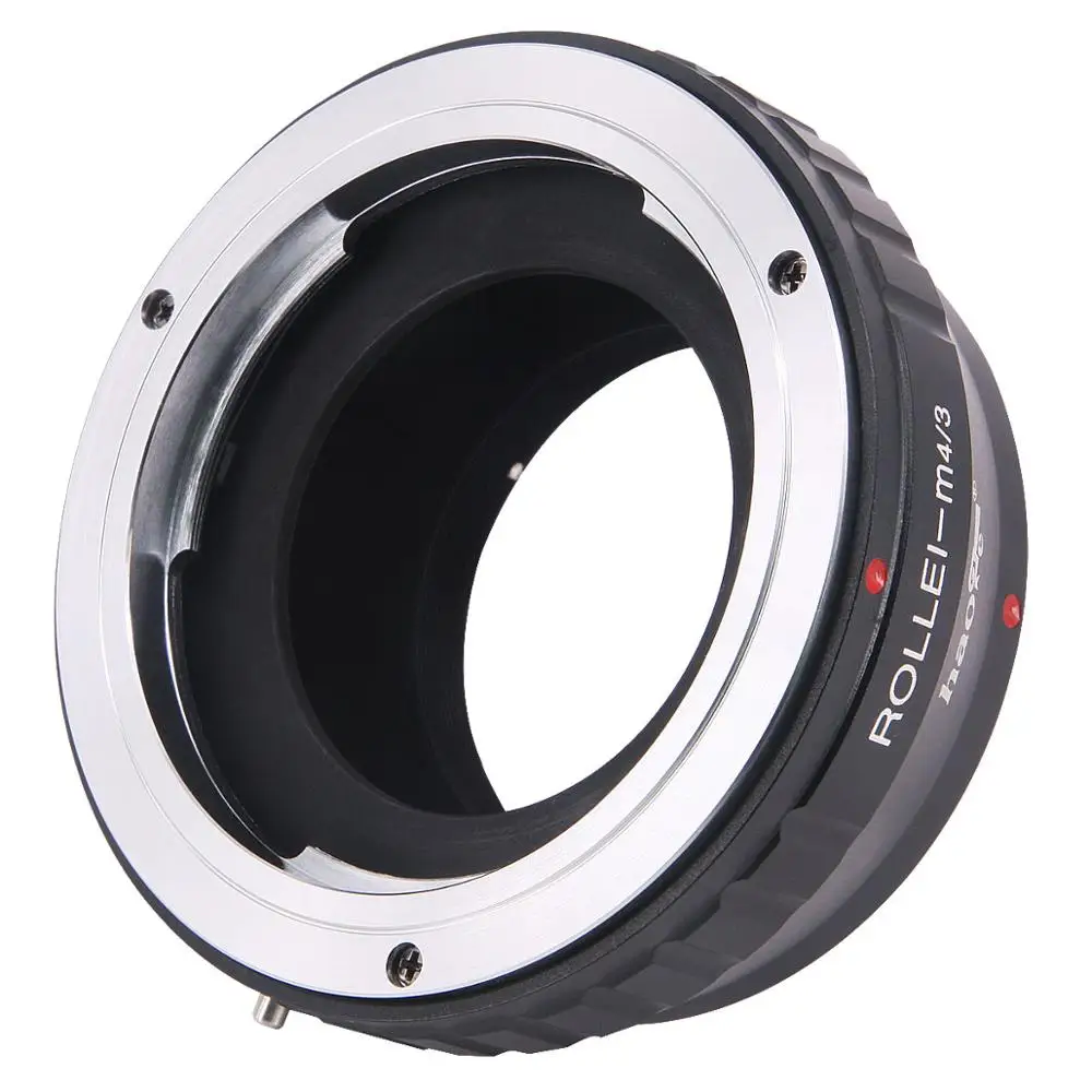 Haoge Lensอะแดปเตอร์สำหรับRollei 35 SL35 QBM Quick Bayonetเลนส์สำหรับOlympusและPanasonic Micro Four Thirds MFT M4/3 M43กล้อง