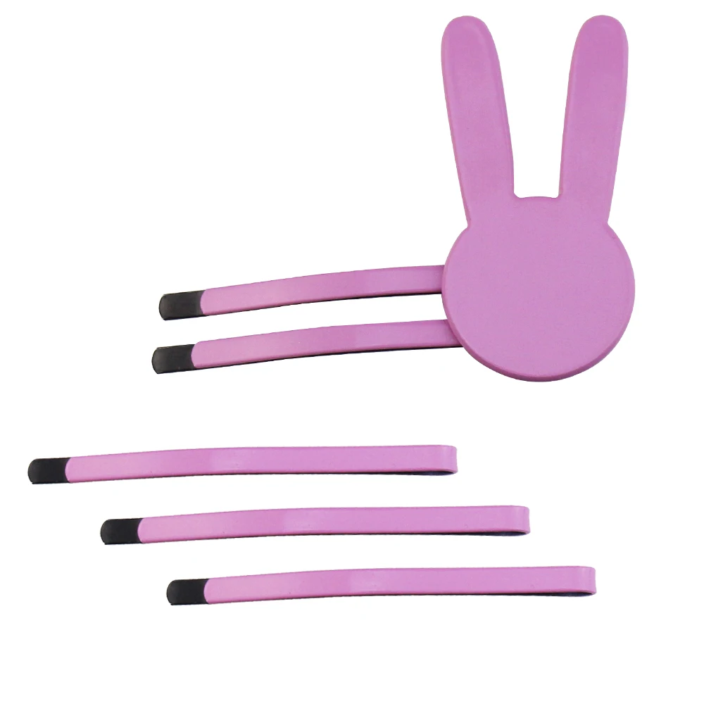 Anime Seishun Buta Yarou Series Sakurajima Mai fermaglio per capelli Kawaii Lolita Girls Rabbit Cosplay Hairpin Pink Headwear accessori