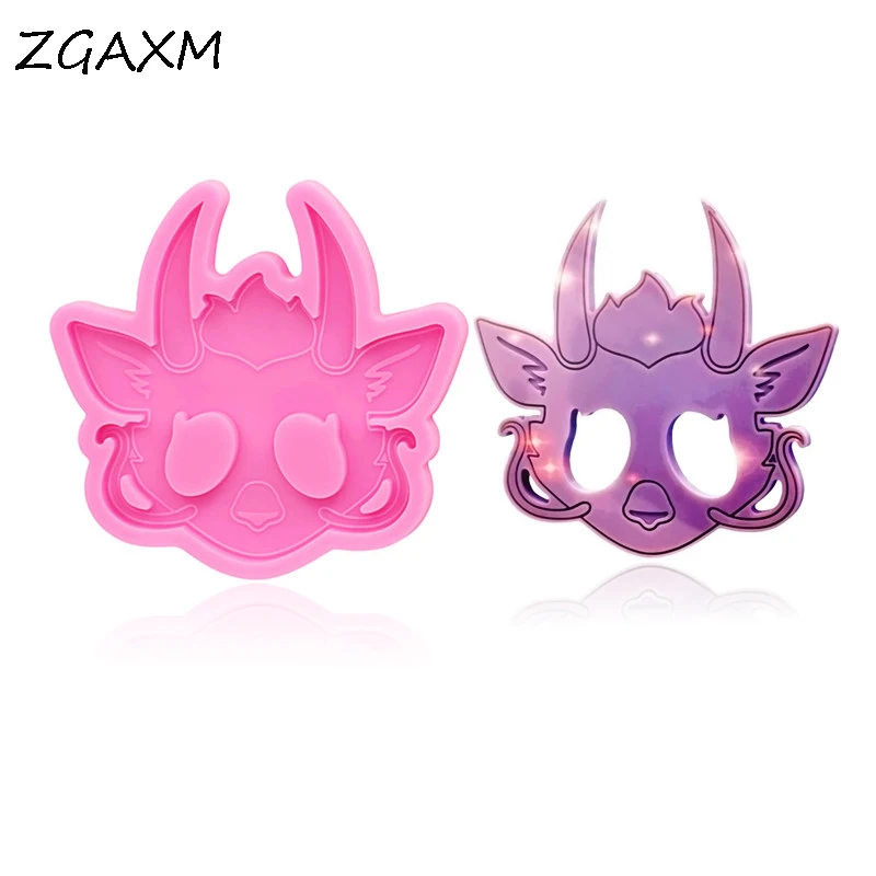 

LM 99 Keychain Resin Crafting Goat Cute Self Defense Silicone Mold Kawaii Polymer clay Silicone Mold