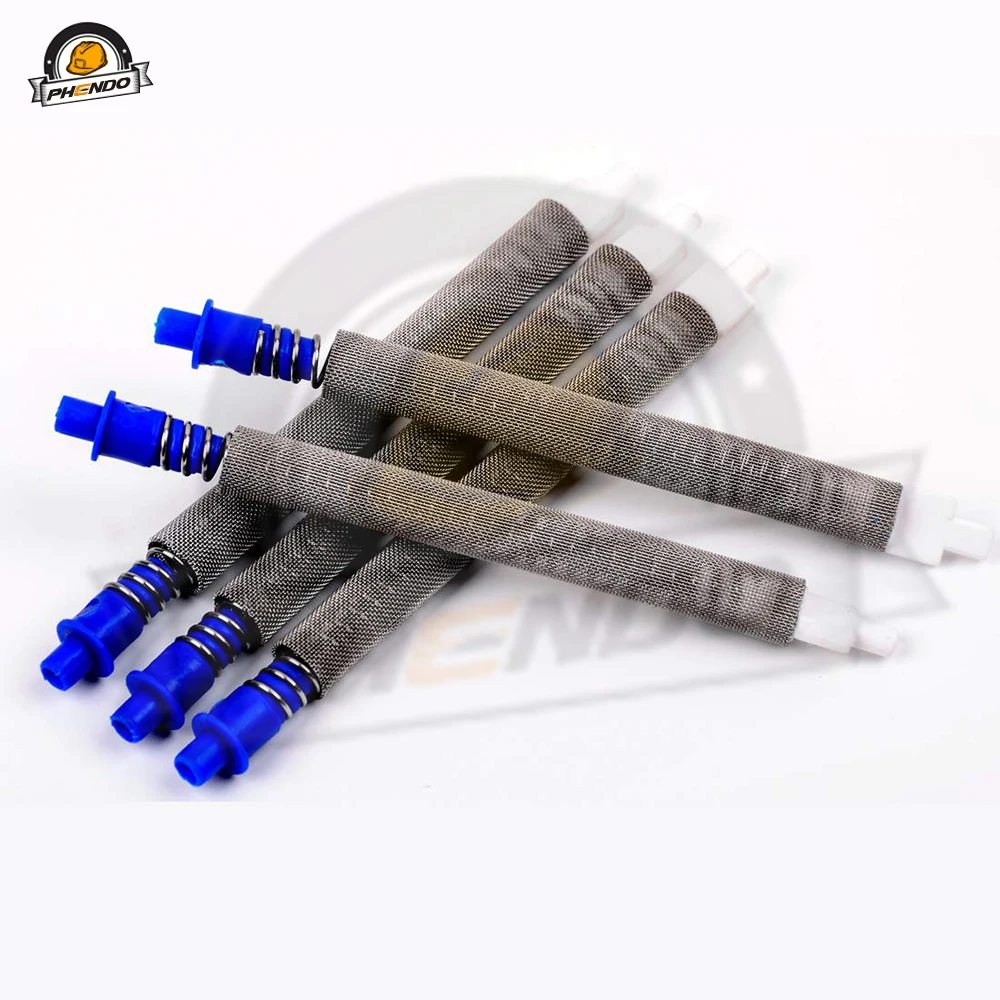 PHENDO بندقية رذاذ تصفية 5 قطعة/10 قطعة 30/60/100/150 شبكة استبدال بندقية تصفية ل GRC دهان مضغوط بندقية رذاذ s المقاول ll