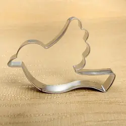 Bird Shape Cookies Mold Stainless Steel Chocolate Cookie Cutter Mold Baking Tool Kitchen Supplies For Kids Party