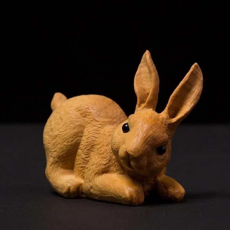 statue-d'animal-de-lapin-buis-sculpture-sur-bois-artisanat-lapin-du-zodiaque-decoration-de-la-maison-ornements