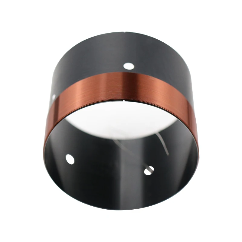 76 millimetri Contrabbasso Bobina 6Ohm Due Strati di Alluminio Nero di Scheletro Fili di Rame 500W-680W Ad alta potenza Bobina Per Woofer Altoparlante 2pcs