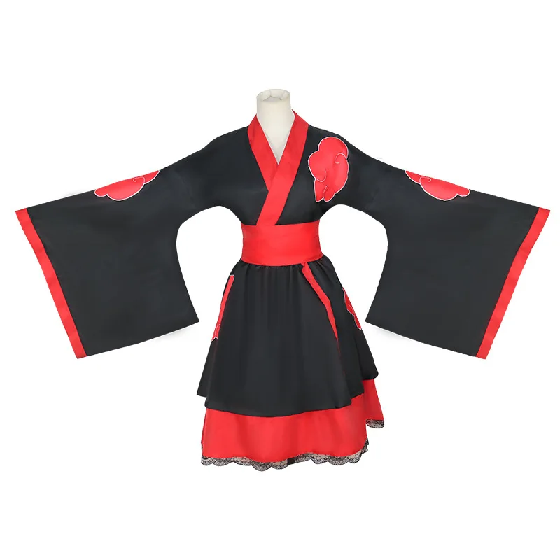 Anime Sasuke Kakashi Cosplay Japanese Kimono For Woman Girls Hinata Costume Dress Lolita Clothing