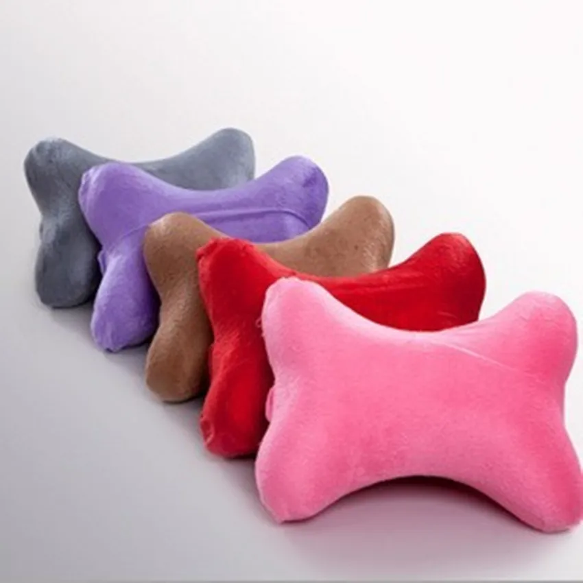 slow rebound orthopedic bone shape memory Latex plush neck pillow for message/travel/plane