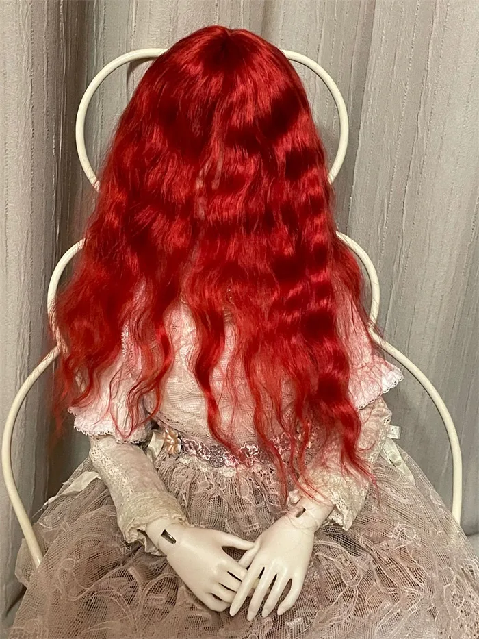 10g /bag Top Quality 15 Colors 20-25cm Reborn Doll Mohair Hand Rooted Doll Hair Wig Multicolor Wig Accessory for DIY SD/BJD Doll