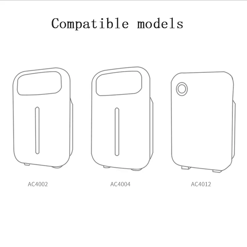 Filtre de remplacement pour Philips AC4121 AC4123 AC4124, 3 pièces, filtre hepa et filtre à charbon actif pour purificateur d'air AC4002 AC4004 AC4012