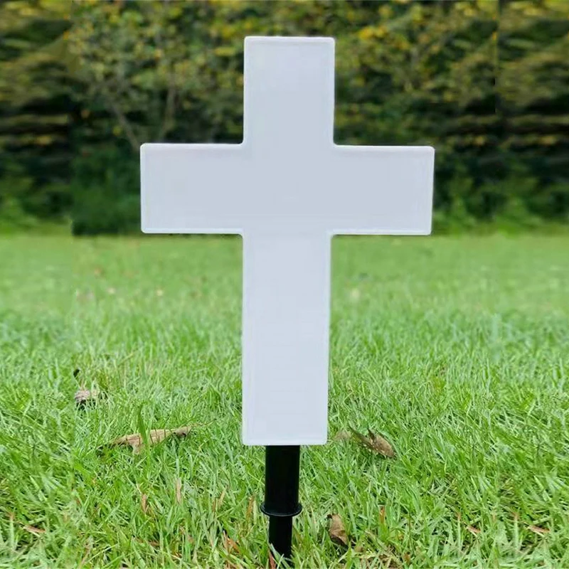 

1PCS Outdoor Garden Solar Powered Cross LED Lamp For Garden Lawn Landscape Lamp Holiday Light For Garden Decoration