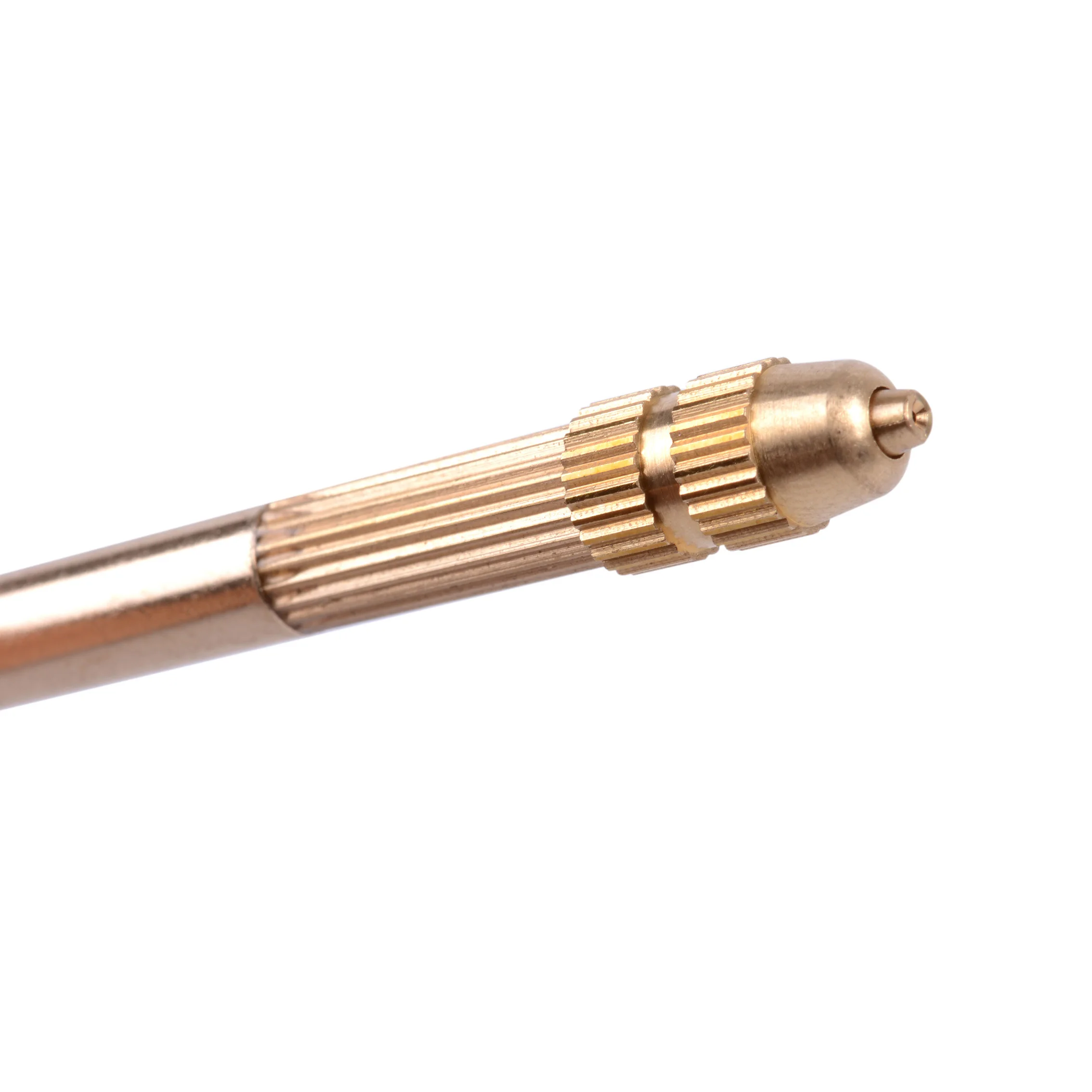 1 قطعة حامل تهوية برونزي لصنع أو إصلاح شعر مستعار دانتيل تهوية هوك إبرة مقبض إبرة تهوية معدنية قابلة للفصل