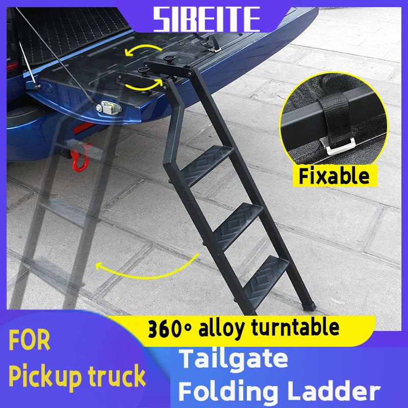 Available on all pickup truck models Climbing ladder FOR GWM POER FOR MAXUS T60 LDV T60 tailgater Folding ladder