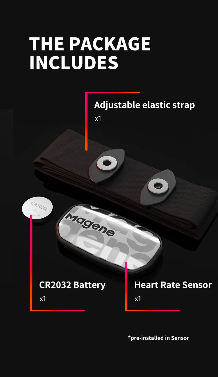 Magene H003 moniteur de équence cardiaque moteur Bluetooth ANT capteur avec sangle de poitrine ordinateur vélo Wahoo Garmin BT sport 18 Magene H003 moniteur de équence cardiaque moteur Bluetooth ANT capteur avec sangle de poitrine ordinateur vélo Wahoo Garmin BT sport 18