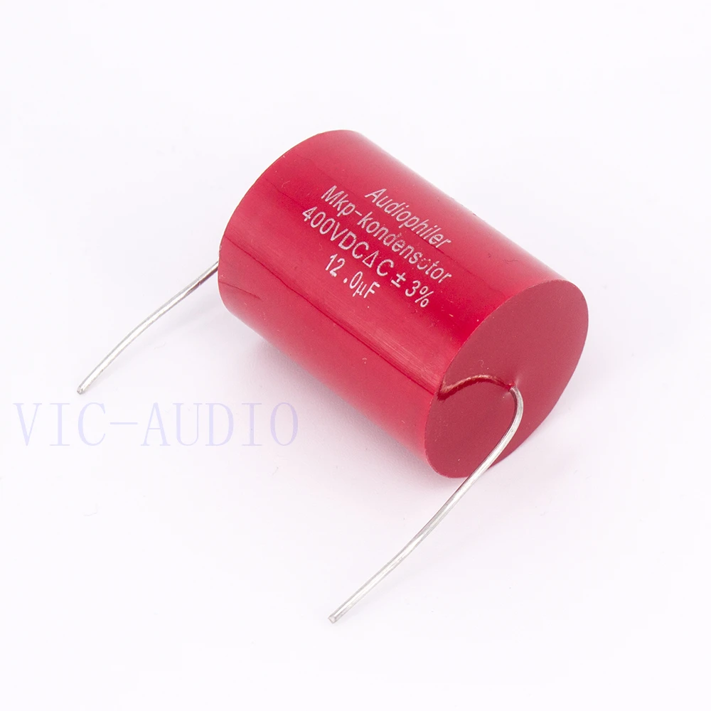 

Audiophiler Mkp Capacitor 12uf 400V DC ±3% HIFI Fever Electrodeless Capacitor Audio Capacito Coupling Frequency Dividing 12uf