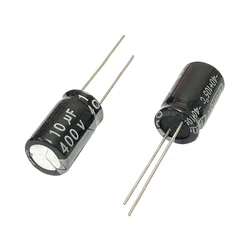 알루미늄 전해 캐패시터, 400V10UF, 10x17mm, 400v, 10uf, 10uf, 400v10mf, 10mf400v, 400v10MFD, 400wv, 400vdc, 400v, 10uf, 15uf, 22uf