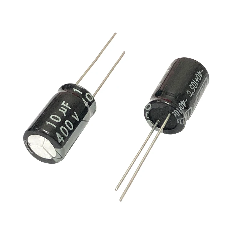 400 v10uf 10x17mm 400 10uf aluminiowy kondensator elektrolityczny 10 uf400v 400 v10mf 10 mf400v 400wv 400vdc 400v 10uf 15uf 22uf