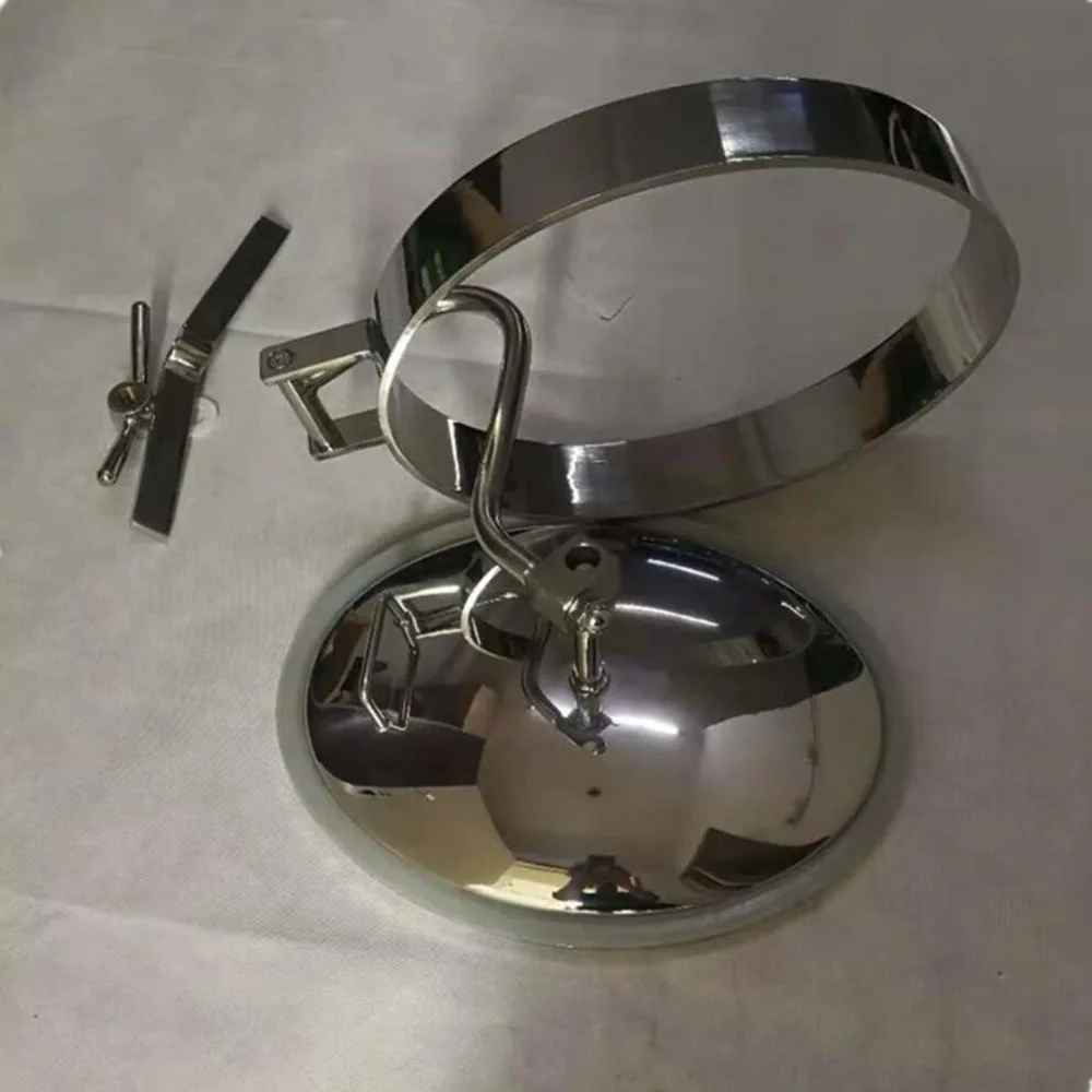 Imagem -03 - Tampa de Bueiro Elíptico para Interior Tampa Oval para Bueiro Sanitário Sus304