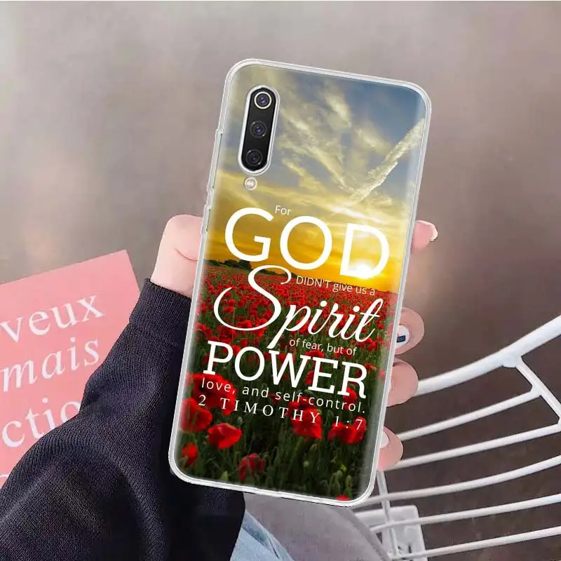 Funda de teléfono suave Dios Jesús Pray para Xiaomi Redmi Note 10, 10S, 9, 9S, 9T, 8T, 11, 11S, 11T, 11E, 12 Pro Plus, 7, 6, 5