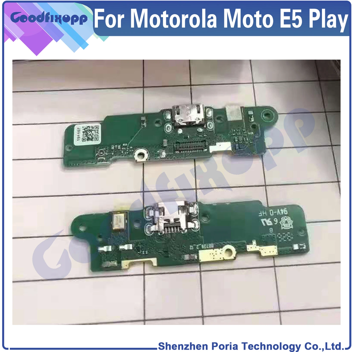 

For Motorola Moto E5 Play USB Charger Charging Port Dock Connector Flex Cable Motorola Moto E Play (5th Gen)