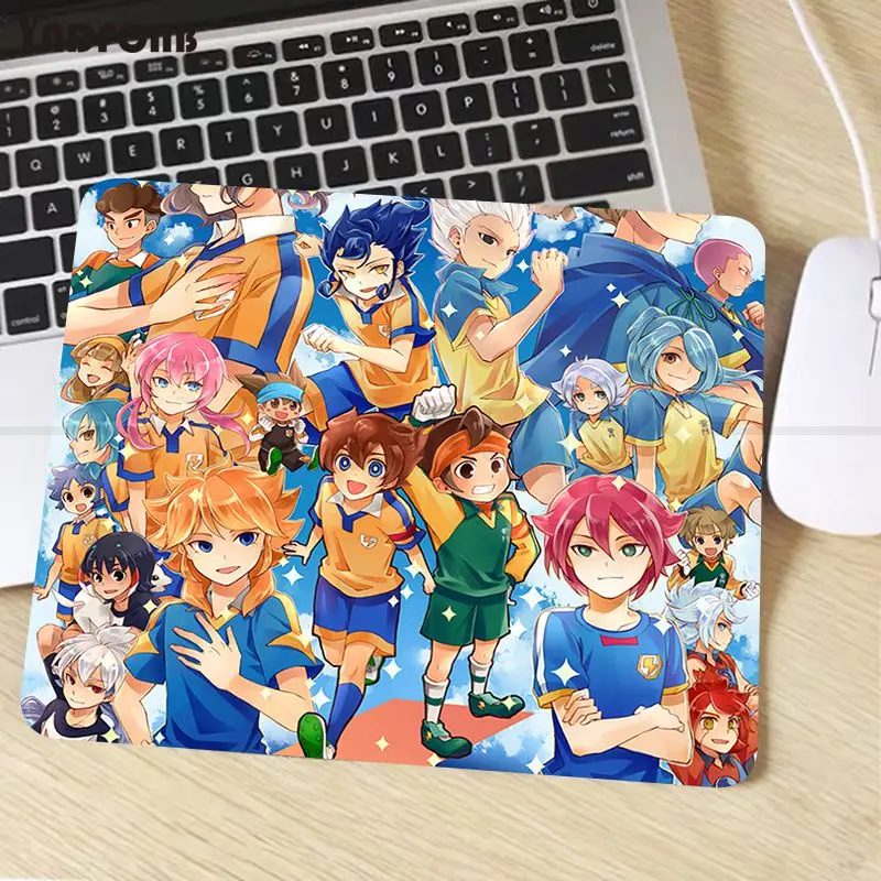 Inazuma Eleven-alfombrilla de ratón antideslizante para PC, accesorio para juegos, venta al por mayor