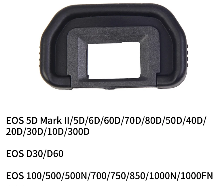 BIZOE EB Camera Eyecup Viewfinder Eyepiece Canon 5D Mark II 5D2 6D 6D2 30D 40D 50D 60D 70D 80D 90D SLR