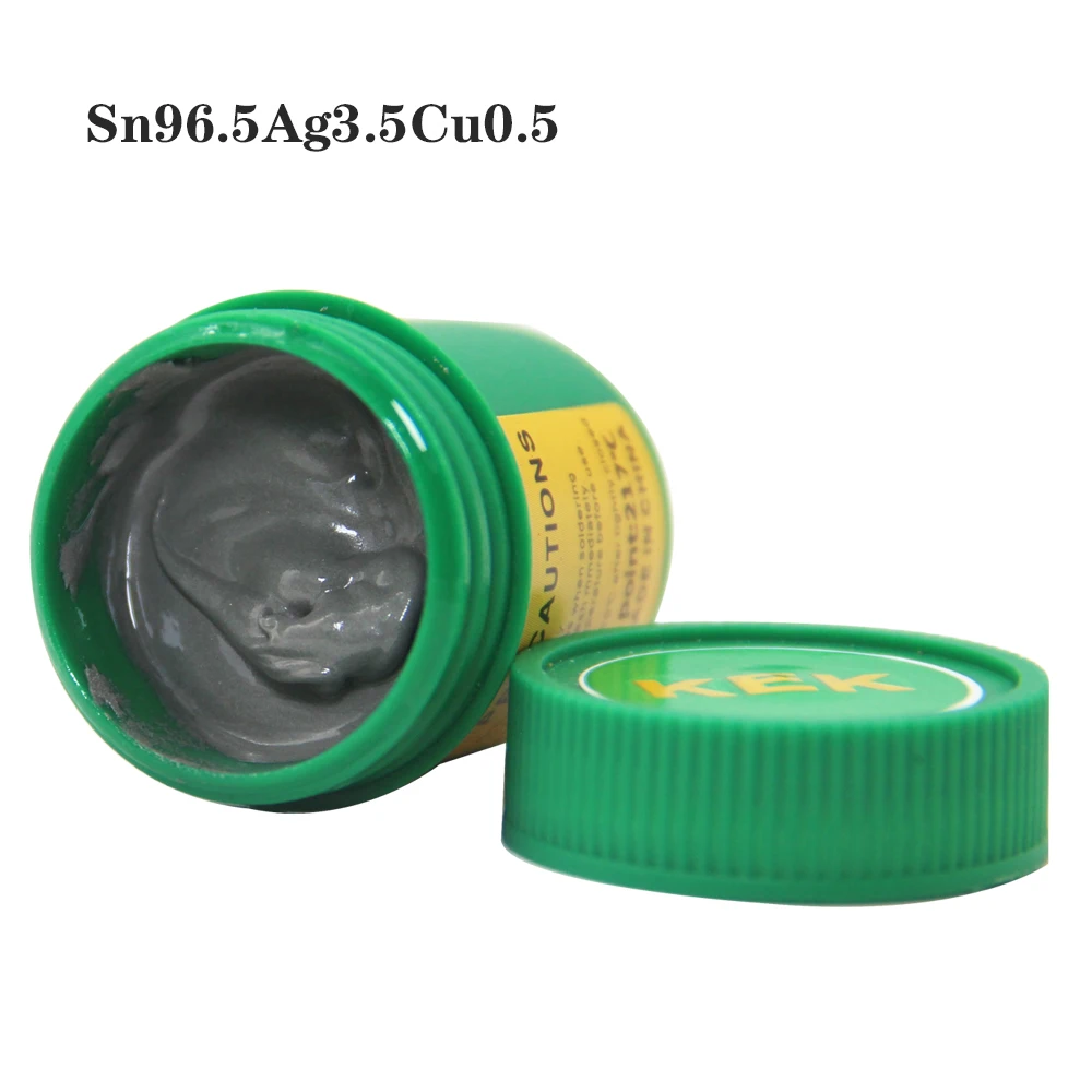 Lead-free Silver-containing Solder Paste, Strong Conductive Sn96.5Ag3.0Cu0.5 Solder Paste, Melting Point: 217°C