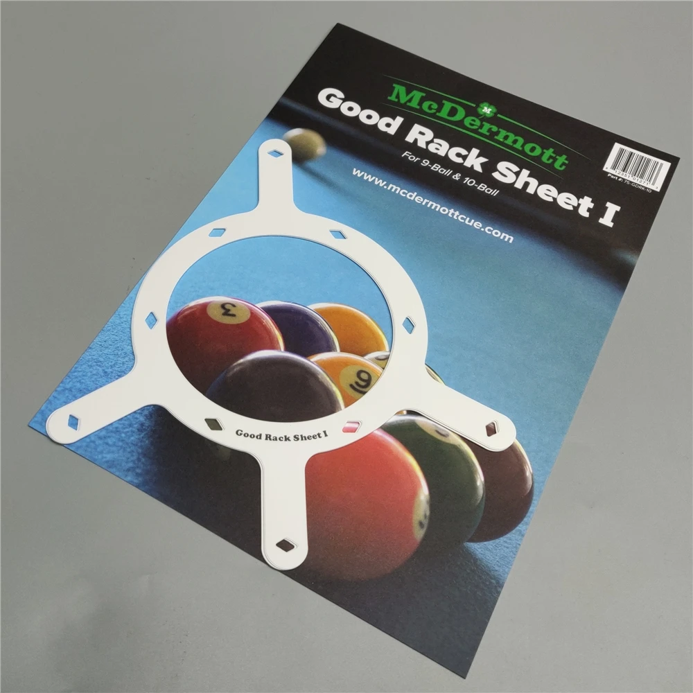 Good Rack Sheet I Billiard Japan Paper Rack Sheet 10pcs Rack Triangle Compertetion 9 Ball 10 Ball Pool Billiards Accessories