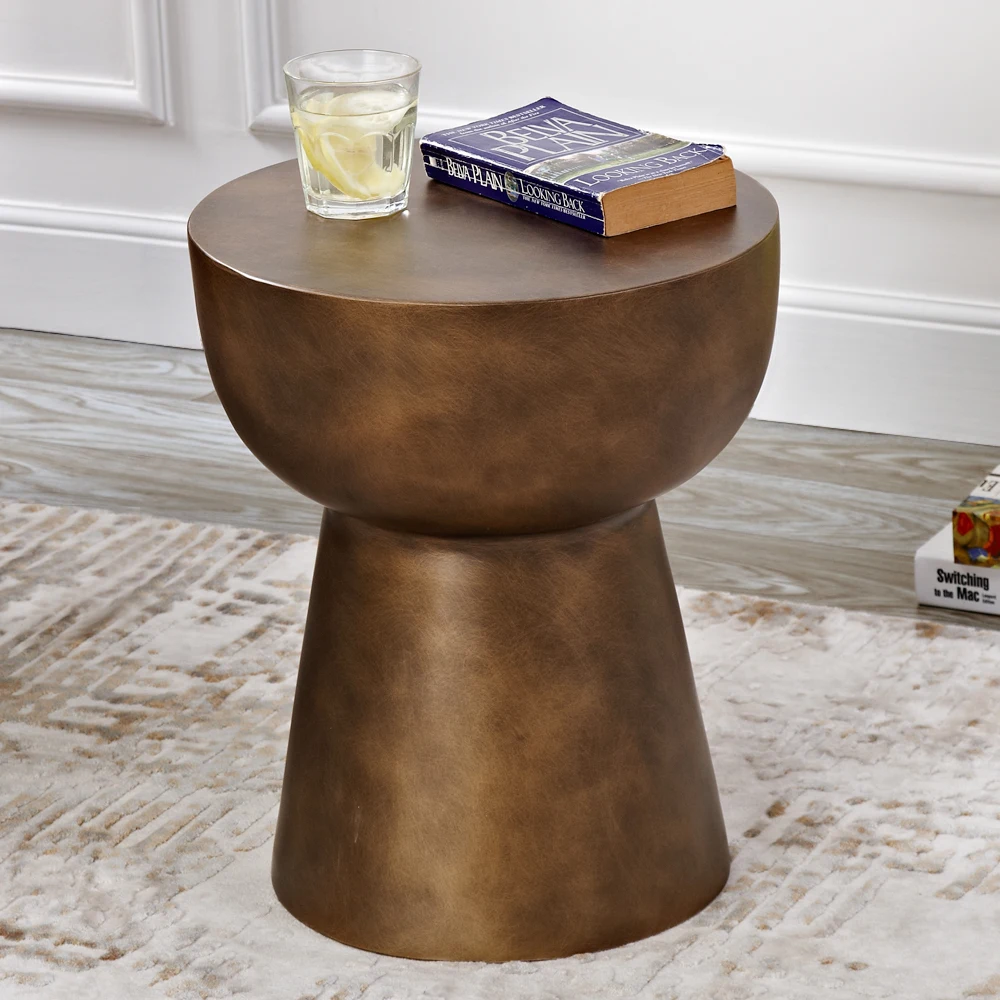 Ancient end table mushroom coffee table living room side table bedroom bed table 4 colors