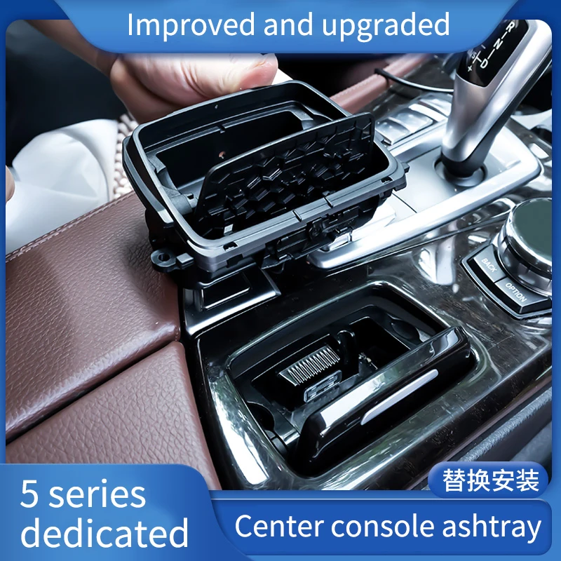 

Suitable for BMW 10-16 5 Series F10 F11 interior modification 520 523 525 530 535 central control ashtray assembly replacement