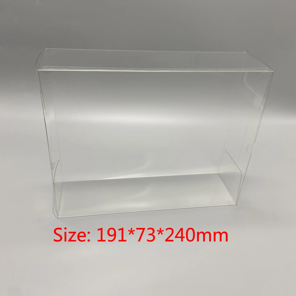 PET protective box For Animal Forest amiibo triple set transparent display box   storage box collection box