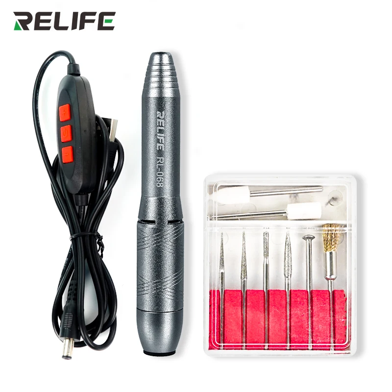 RELIFE RL-068 Mini Multifunction Intelligent Grinding Pen For Polishing/Grinding/Cutting Punching/Engraving And Disassemb