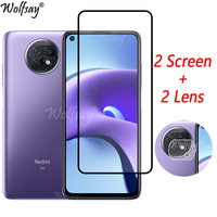 Tempered Glass For Redmi Note 9T 5G Screen Protector Redmi Note 9T 11 10S 13T 11 Lite 5G Camera Glass For Redmi Note 9T 5G Glass