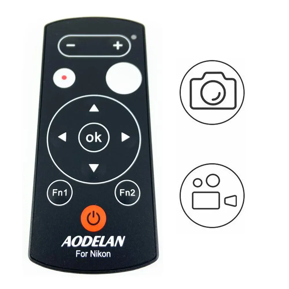 

Wireless Shutter Remote Control for Nikon ZF ZFC Z7II Z6II Z6III Z50 Z30 Z 50 30 COOLPIX A1000 P1000 Camera replace ML-L7 ML-L7A