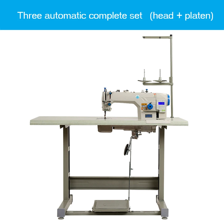 

Электрическая швейная машина JH9800-668A, промышленная швейная машина, высокоскоростной триммер для ниток, швейная машина челночного стежка 220 В, 550 Вт
