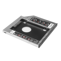 12.7/9.5mm Aluminum Hard Disk Drive Bay Universal for 2.5\
