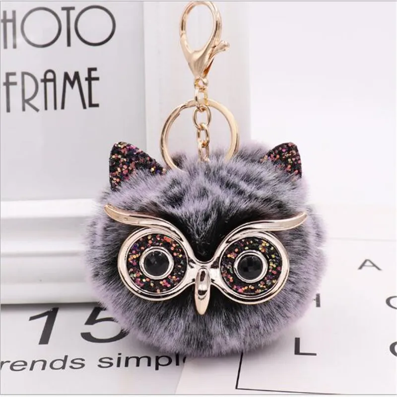 

1 PCS 8CM Owl Plush Keychain Toys Gifts Animal Holiday Gift Christmas Tree Decorations For Girls&Boys&Childs HANDANWEIRAN