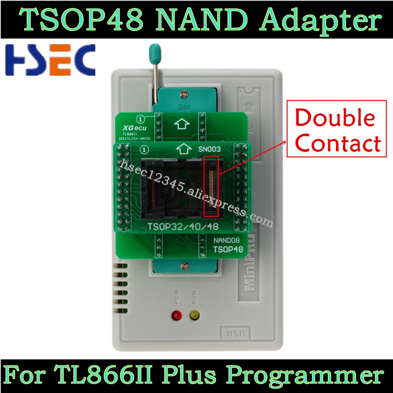 Original TSOP48 adapter xgecu minipro TL866II plus universal tl866