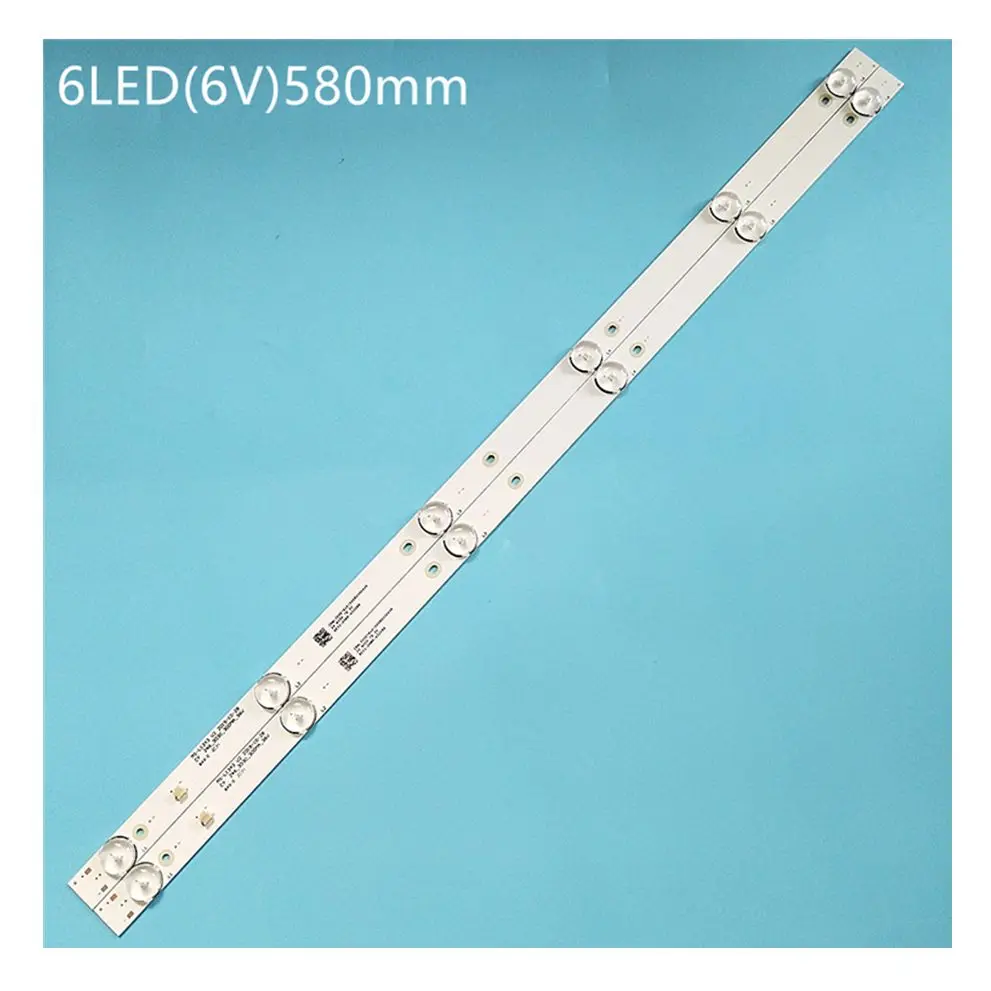 

LED backlight bar(2)for Polarline 32PL11TC 32LTV2002 JL.D32061330-081AS-M FZD-03 E348124 MS-L1343 L2202 L1074 V2 2-6-3030-300MA