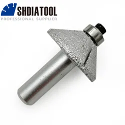 SHDIATOOL No.16 Cone Type Brazed router bits with 1/2