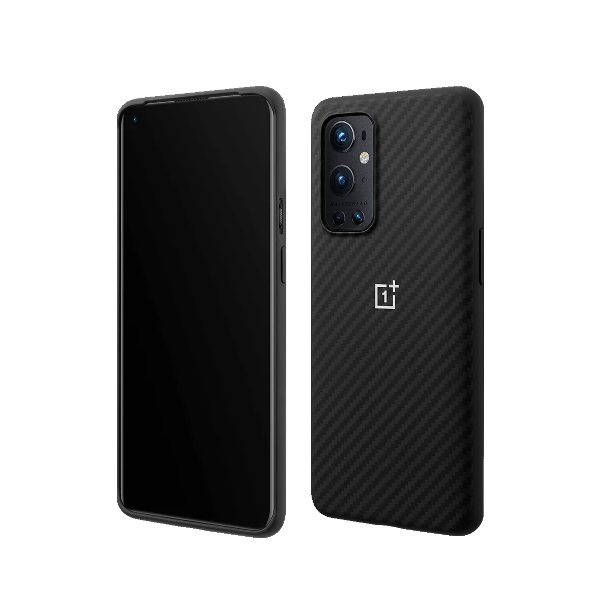 Casing OnePlus 9 Pro Asli ORIGINAL Karbon LE2123 OnePlus 9 Pro Sampul Belakang Karbon Batu Pasir Keras Casing Bumper Droid Unik