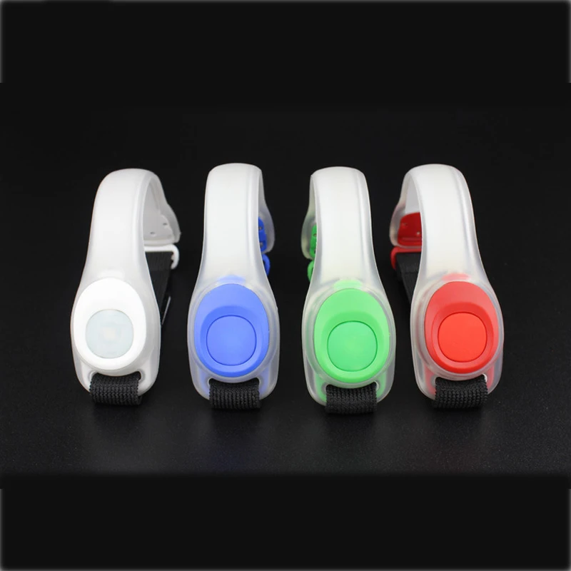 

LED Reflective Light Arm Arm Belt Safety Belt Night Running Rider Silicone Wristband Wristband Waterproof Bracelet