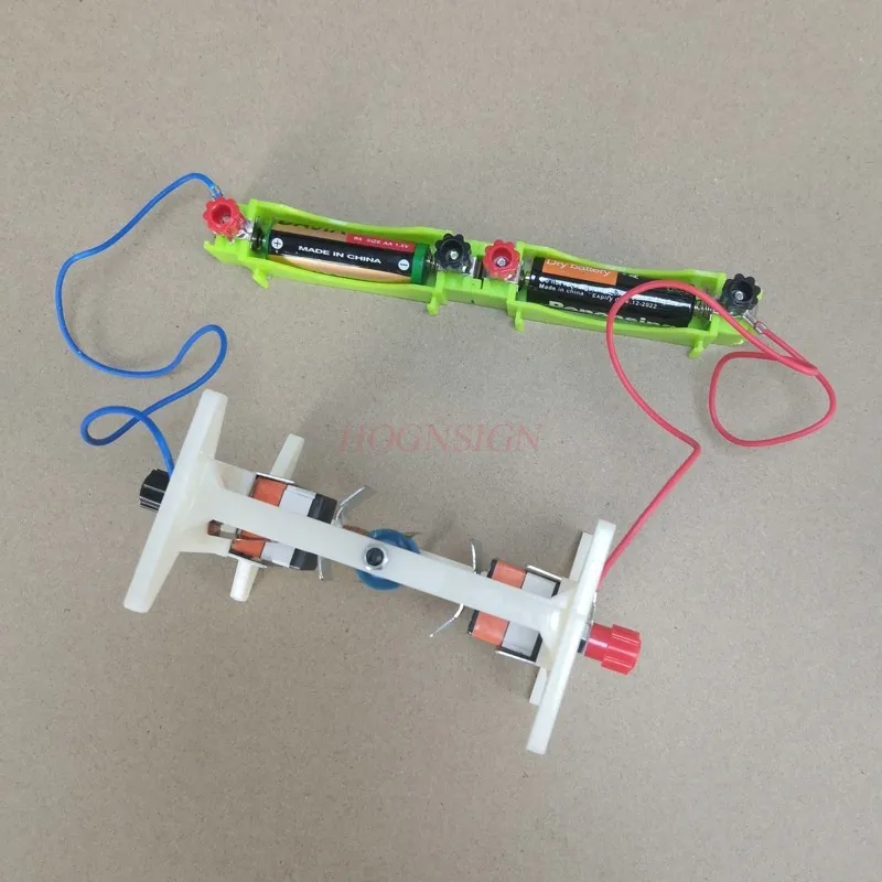 Ausrüstung für physikalische Experimente, Mittelschule, Physik, elektromagnetisches Spielzeug, physikalische Experimentierausrüstung, Gleichstrom, kleines Motormodell