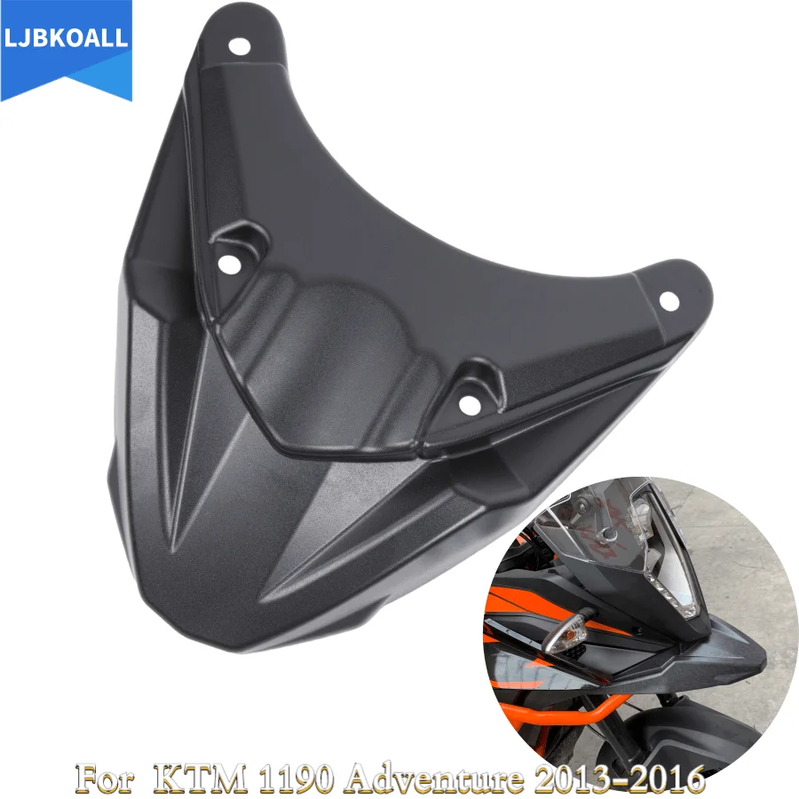 

Motorcycle Front Nose Fairing Fender Hugger Beak Cowl Protector for KTM 1190 Adventure 2013-2016 2014 2015 Accessories